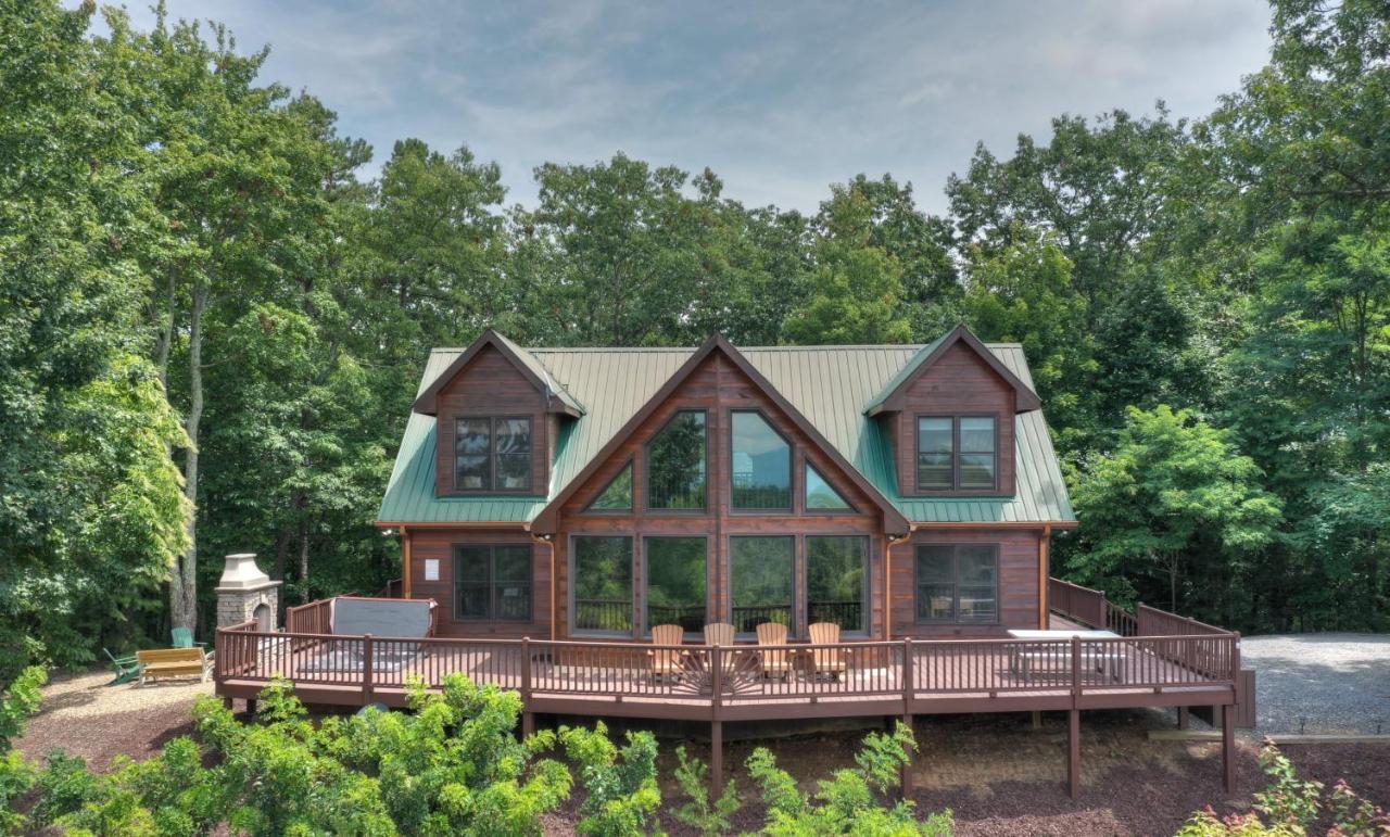 Champagne Chalet - Cuddleup Vila Morganton Exterior foto