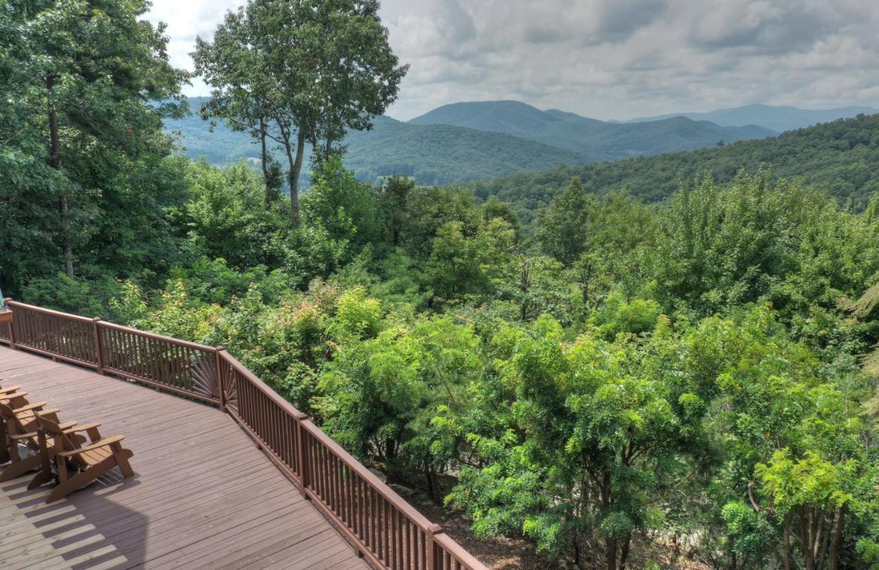 Champagne Chalet - Cuddleup Vila Morganton Exterior foto